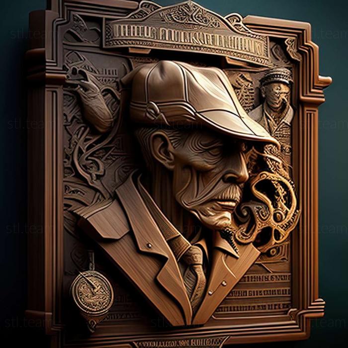 3D model Sherlock Holmes Crimes  Punishments game (STL)